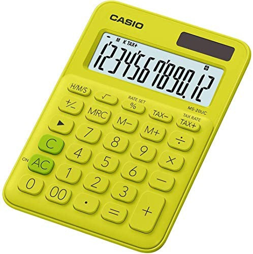 Casio 12 Digits - Lime Colour