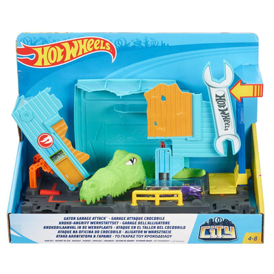 Hot Wheels Crocodile Garage Attack