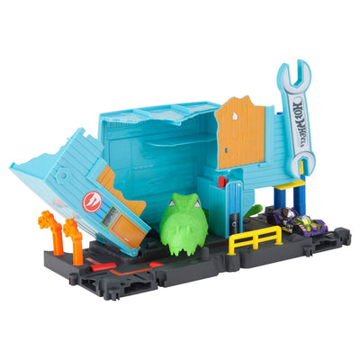 Hot Wheels Crocodile Garage Attack
