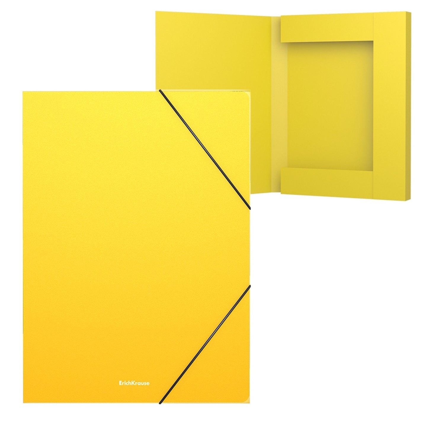Elastic A4 Box File 30Mm Yellow