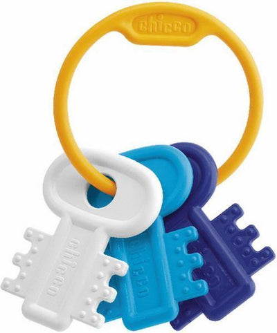 Teething Key Ring (Blue Or Pink)