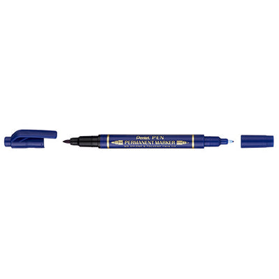 Twin tip Permanent Marcker Blue