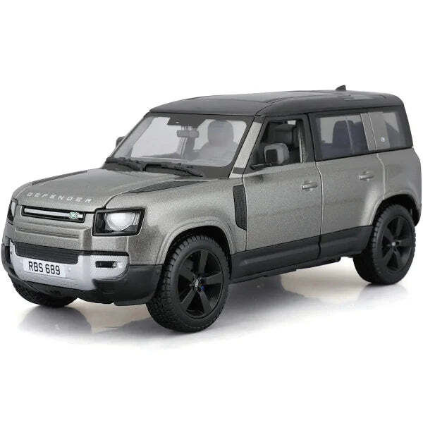 Bburago 1-24 Land Rover Defender 110 2022 Light Green Metallic