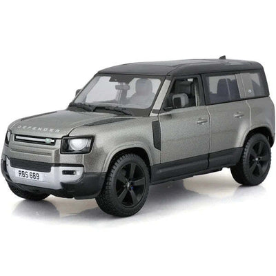 Bburago 1-24 Land Rover Defender 110 2022 Light Green Metallic