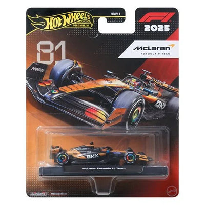 Hot Wheels Premium Formula 1 McLaren F1 Team Driver 1 Die-Cast Car