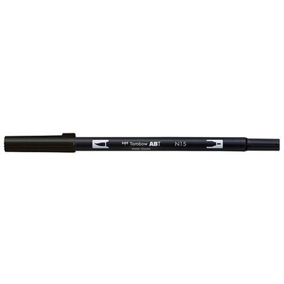 Tombow Dual Brush Pen Black N15