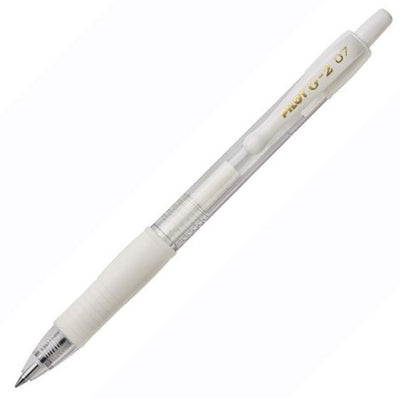 Retractable Gel Pen 0.7 White