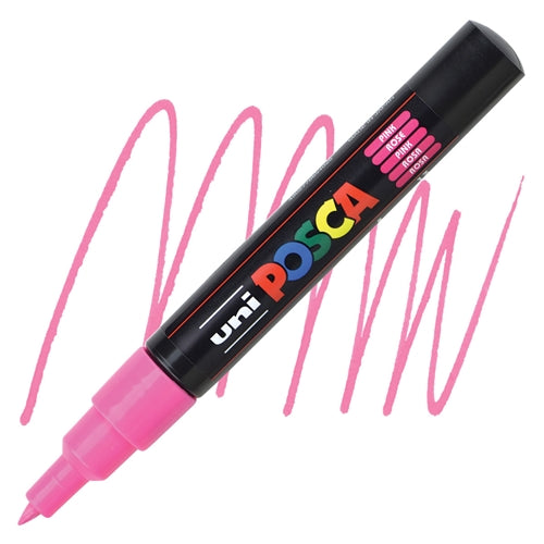 Acrylic Marker Posca Pc-1M Extra Fine Pink