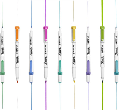 Sharpie S-Note Duo Double-Ended Markers, x16 markers
