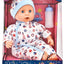 Dolls World Baby Joy Doll 38cm with White Outfit