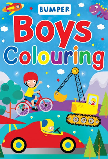 Bumper boys colouring