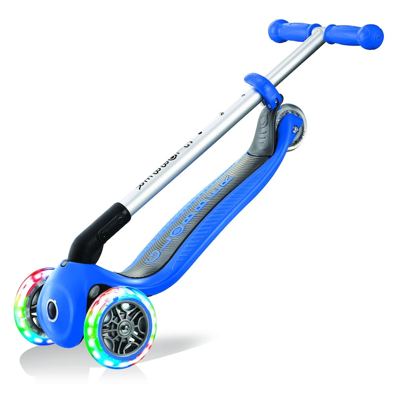 Globber Primo Foldable Light Wheels Dark Blue
