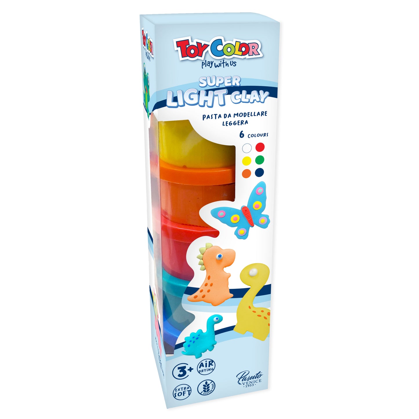 Super Light Clay 6 Colours - Extra Soft