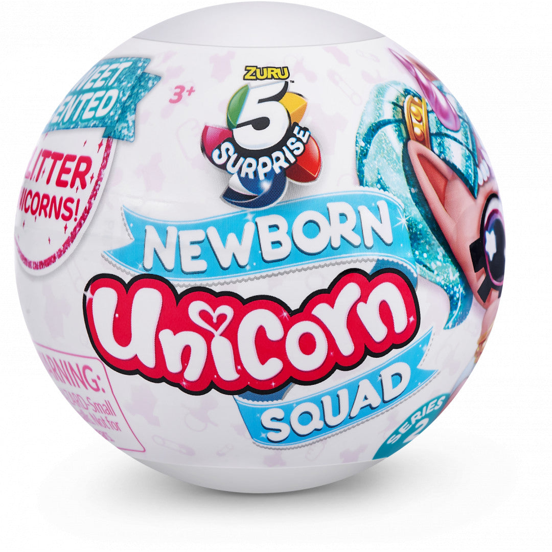 Newborn Unicorn Mystery Collectible Capsule - 5 Surprise