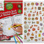 Large Christmas Elf Colouring Book With Sticker Sheet