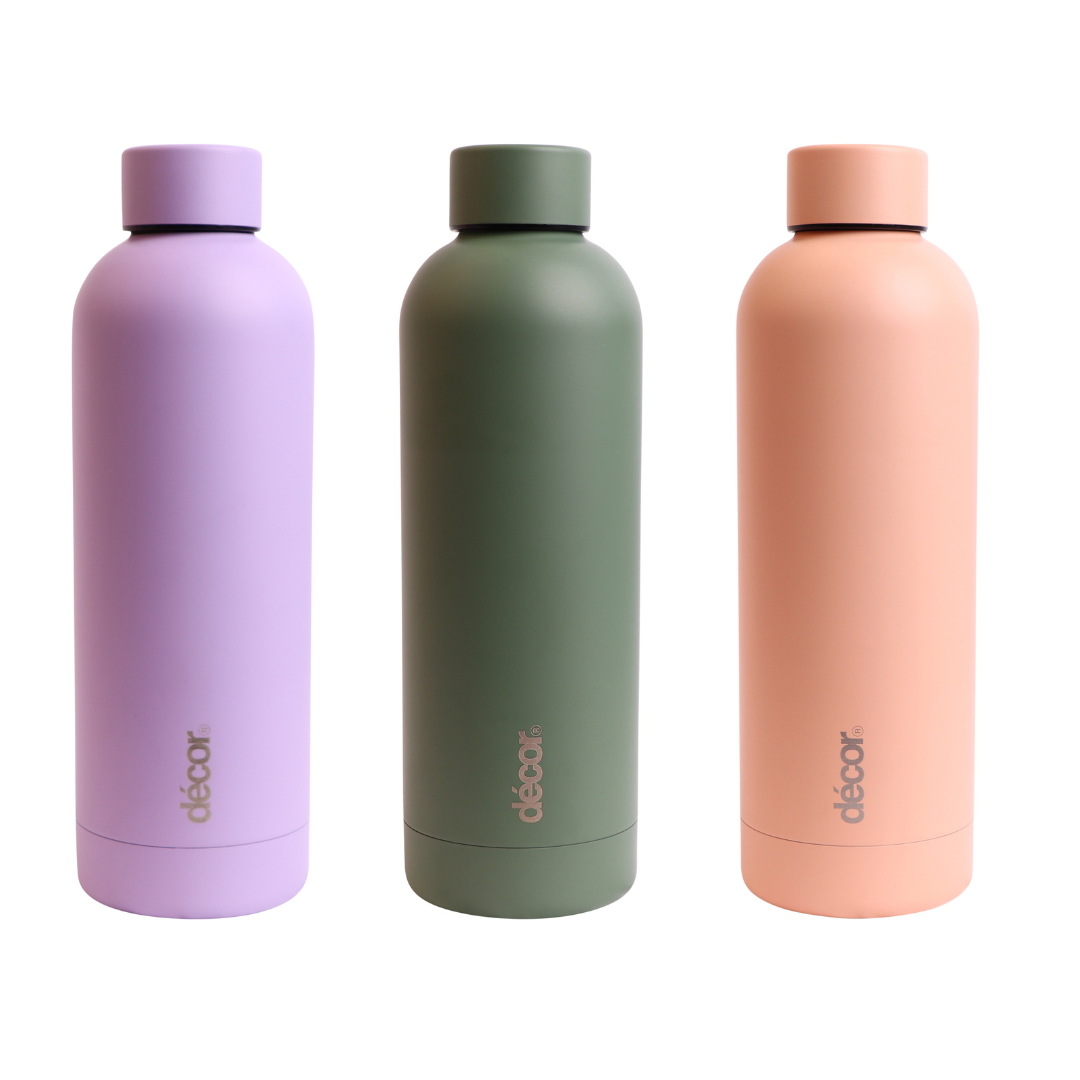 Screw Top Double Wall Water Drink Bottle 500mL