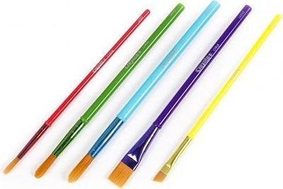Crayola 5 Assorted Paint Brushes