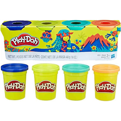 Play - Doh Classic Color X4 Tubs