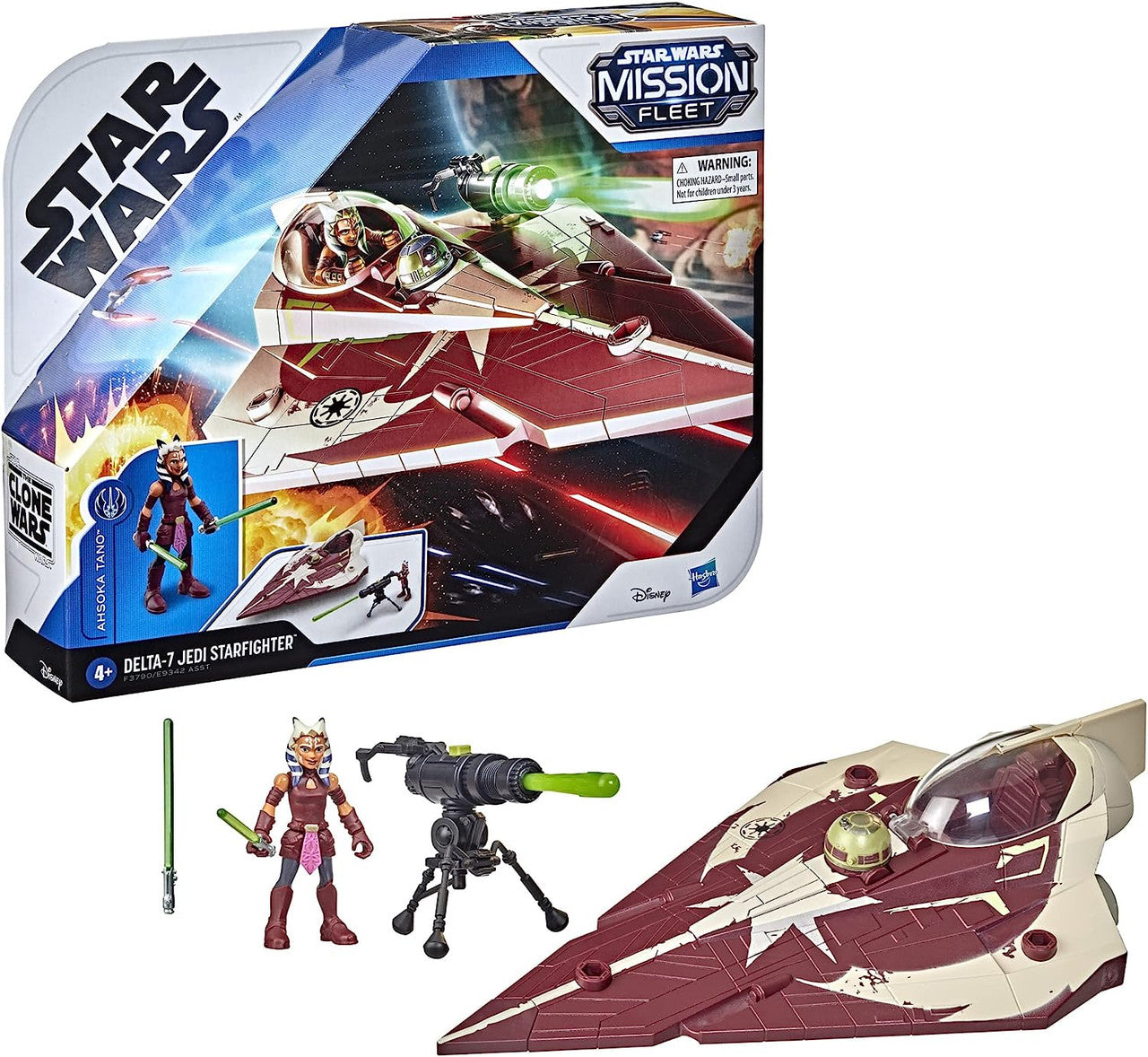 Star Wars Mission Fleet Ahsoka Tano Delta-7 Jedi Starfighter
