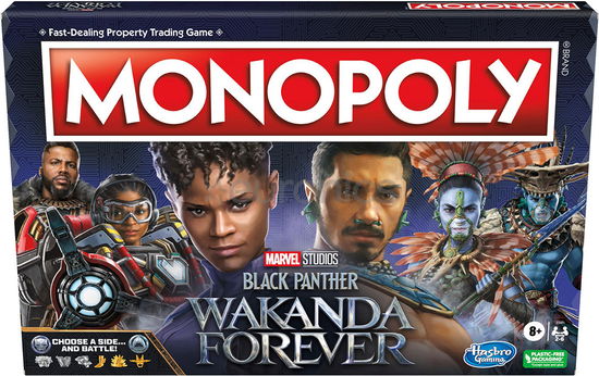 Monopoly Marvel Studios' Black Panther Wakanda Forever Edition Board Game