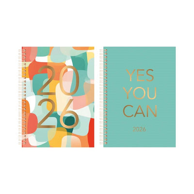 Diary A5 1 Week on 2 pages 2026