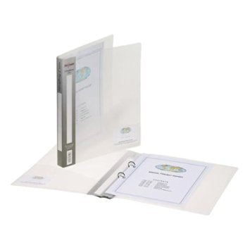 Snopake Soft A5 Ring File Clear