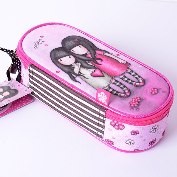 Oval Pencil Case With Zip Around