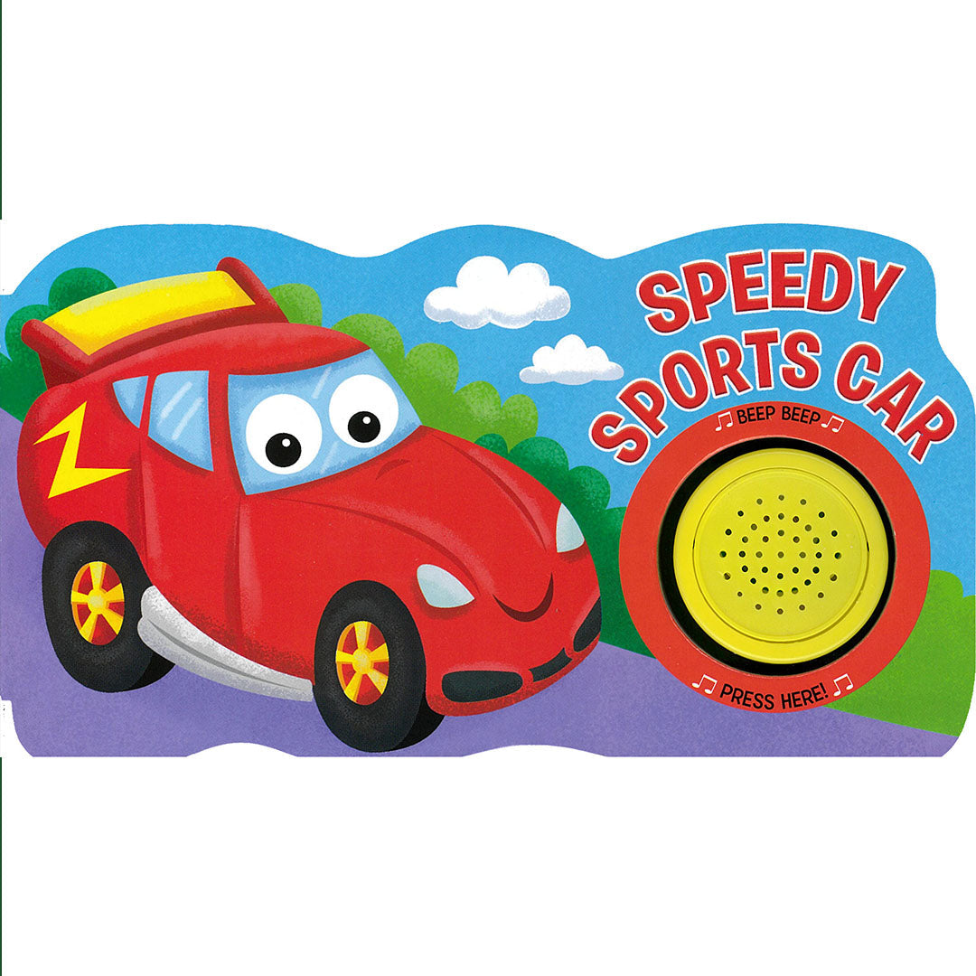 Board Book My Little Sounds Sports Car
