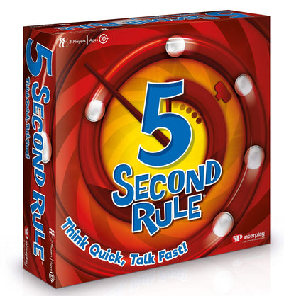 5 Second Rule Card Game - New