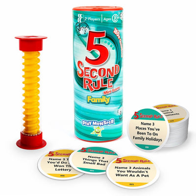 5 Second Rule Mini Family Card Game