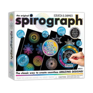 Spirograph Scratch & Shimmer Set
