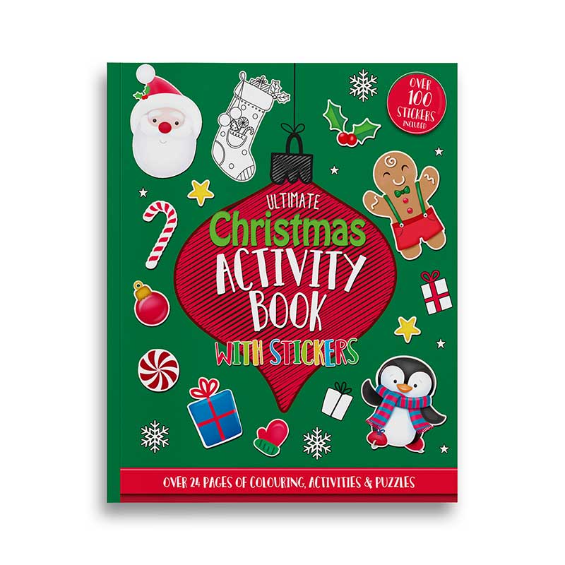 Christmas Activity Book With Stickers