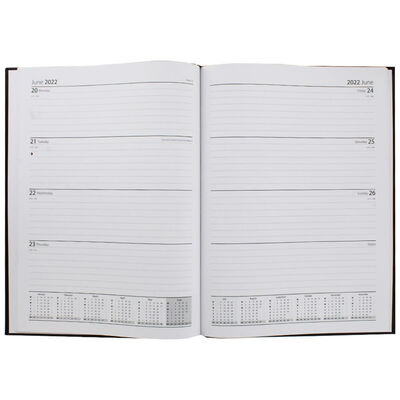 Diary A5 One Week On 2 Pages 2024