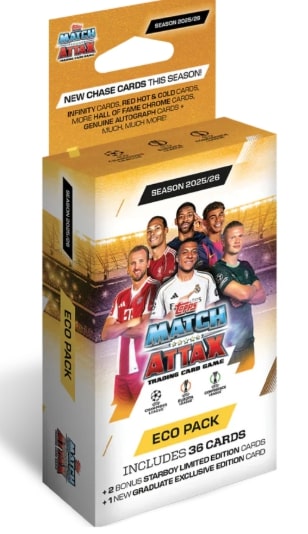 Topps Match Attax 2025/2026 UEFA Champions League Eco Pack