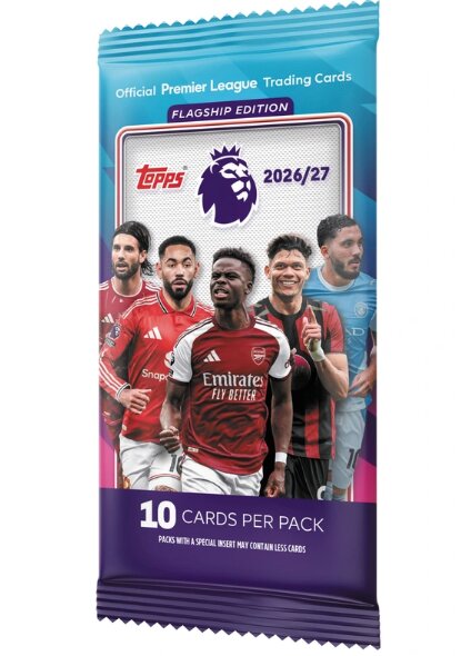 Topps Premier League 2026/27 Trading Cards Pack