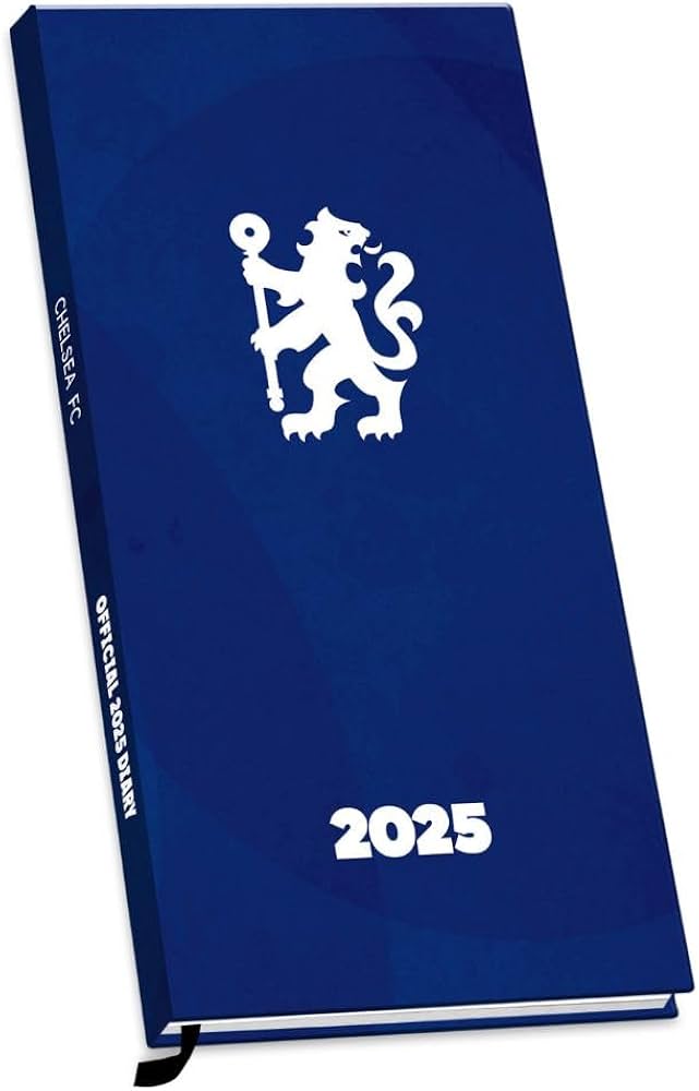 Chelsea Official 2025 Slim Diary