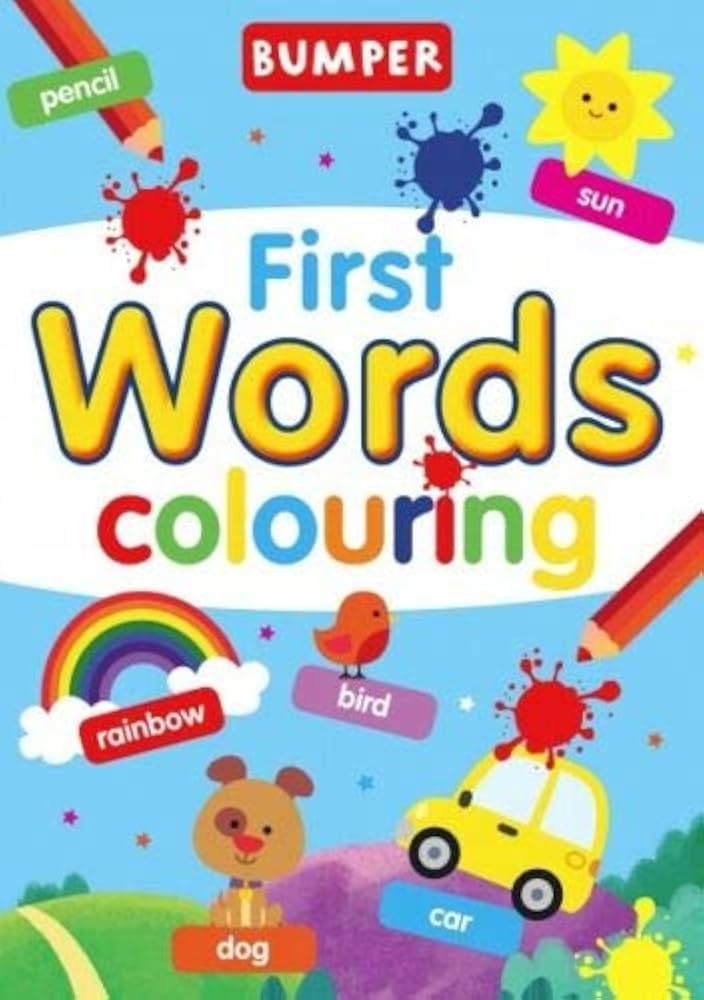 First Words Colouring Bumper