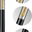 Sheaffer Sentinel Metal Ballpoint Pen, Glossy Black Barrel, Brushed Chrome, Gold-plated Trims, Medium Point