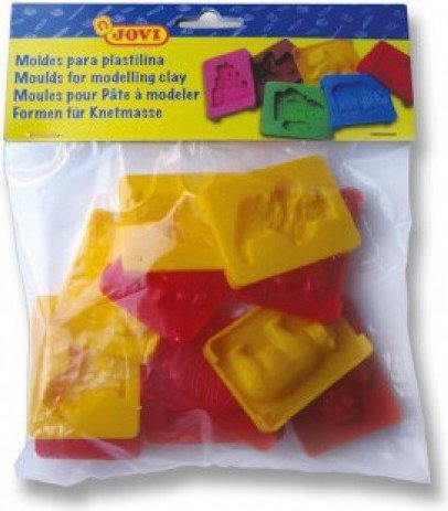 Moulds For Plastilina & Clay Modelling