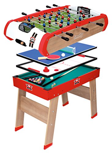 Table Soccer - Pink Pong - Hockey - Billard - 4 in 1 game - 120 x 87 x H 90 CM