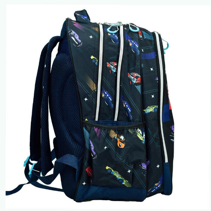 Backpack Cars Flash McQueen Lightning 43 CM - 2 Compartments fit A4