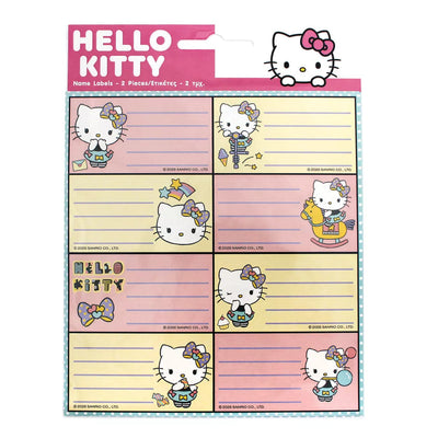School Name Labels 16 lables- Hello Kitty