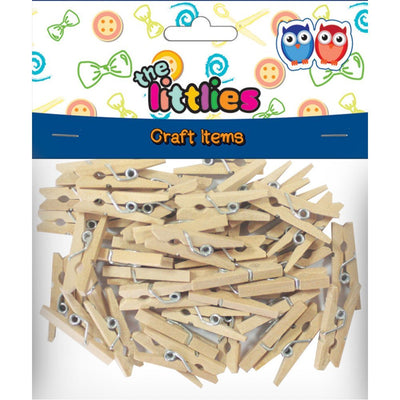 Wooden Pegs 25Mm