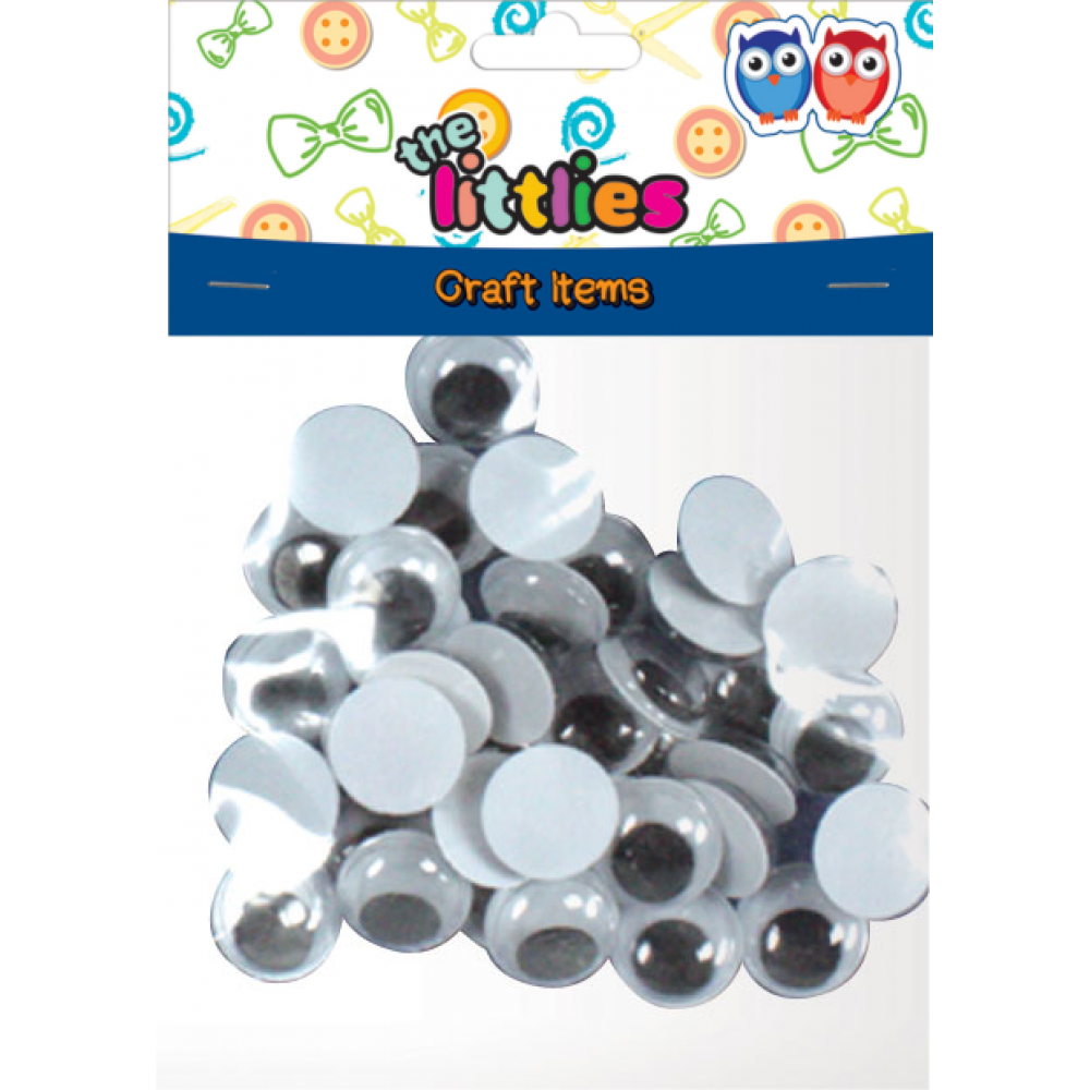 Wiggly Eyes 12Mm X100Pcs