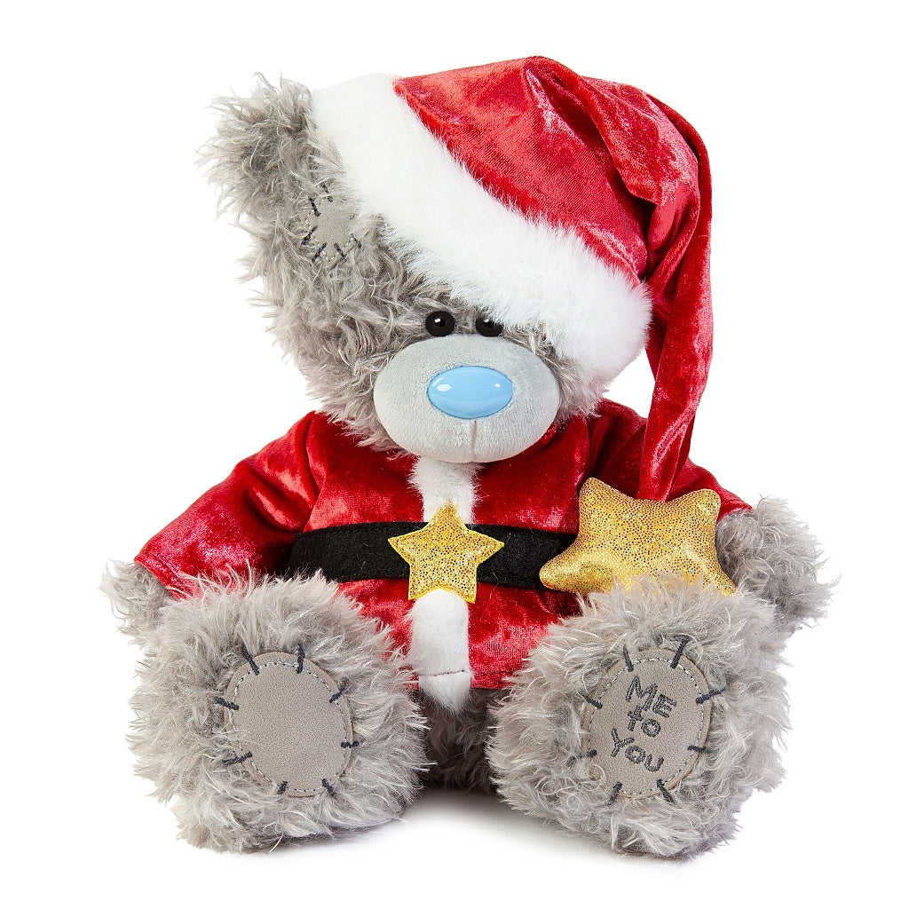 Tatty Teddy Cute Santa Bear Plush 19cm