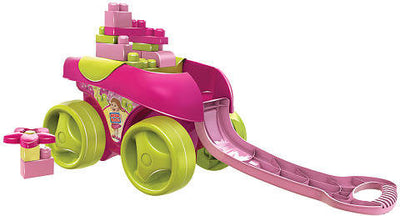 Mega Bloks First Builders Pink Wagon