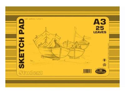 Sketch Pad Gummed A3 25 Pages