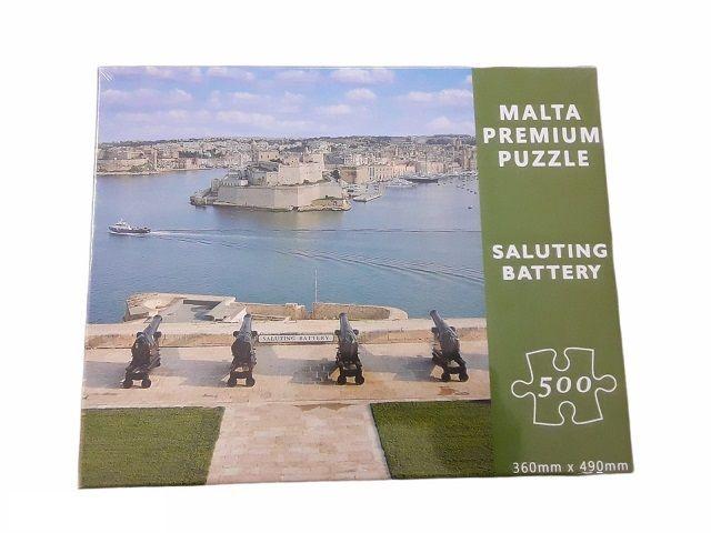 Malta Premium Puzzle: Saluting Battery