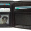 Maverick New Men Leather Black Wallet with 2 Bill Compartments