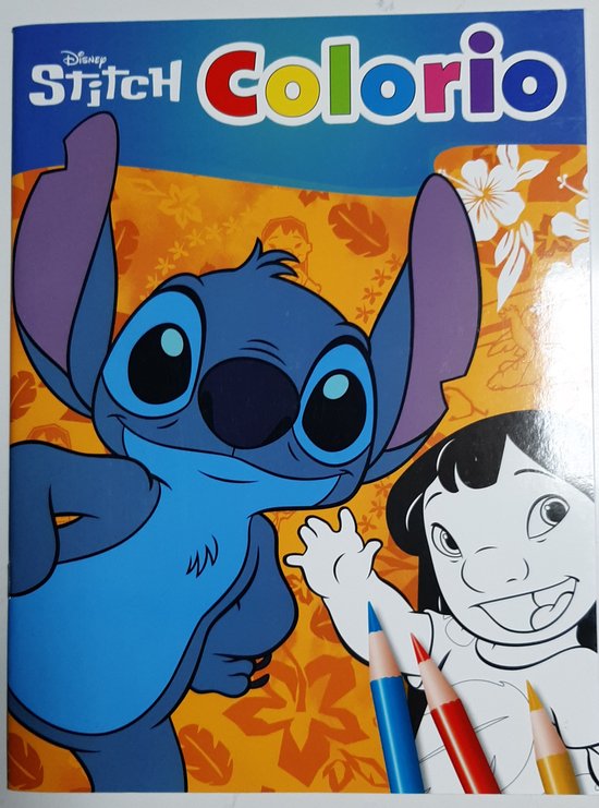 Disney Lilo And Stitch Colouring Book